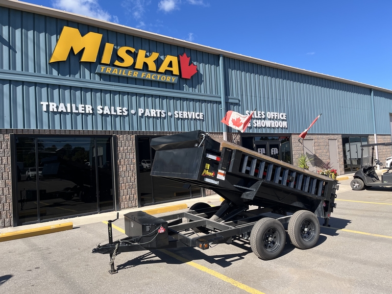2026 Miska 3.5 Ton Contractor Dump Trailer